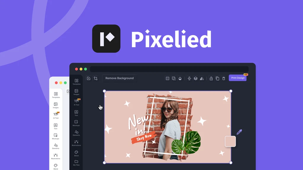"Pixelied: Fast and Easy Graphic Design for Beginners"